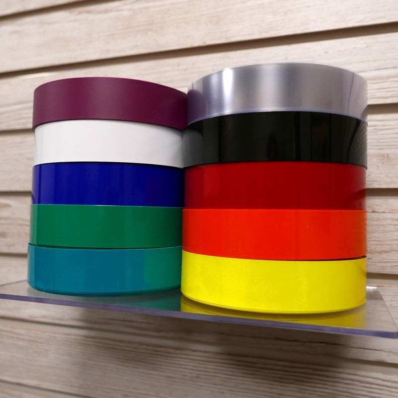 Slatwall Vinyl Insert Decorative Accent Strip, 130 FT Long x