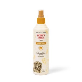 Burt’s Bees for Pets Itch Spray with Manuka Honey and Chamomile for Dogs - Naturally Derived Ingredients, Formulated Without Artificial Fragrances, Sulfates, Colorants, 10 Fl Oz