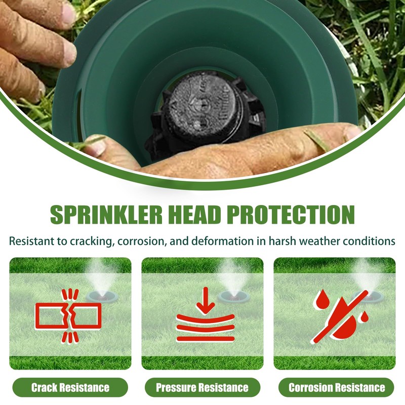 Lawn Sprinkler Protectors Donut for Hunter PGP etc Series Outside