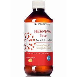 Kids Immune Support Syrup Cold Sore Treatment Immune Booster for Kids Adults Immune Support for Clear Skin Healthy Immune System. immunty Builder L Lysine Kudzu Olive Leaf Zinc Key vitiamins