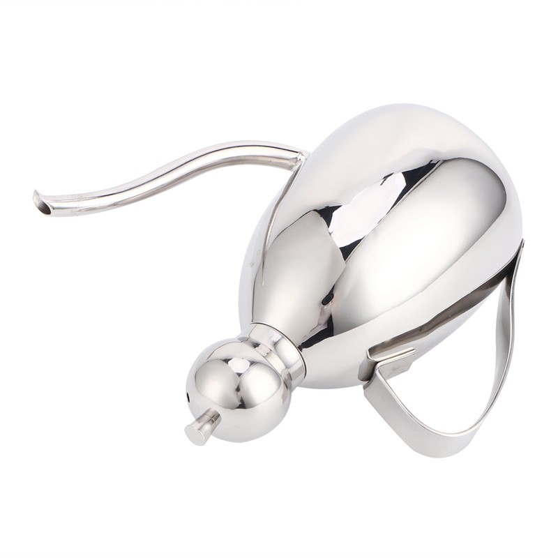 Oil Dispenser Stainless Steel Oil Bottle Leakproof Vinegar Pot Kitchen