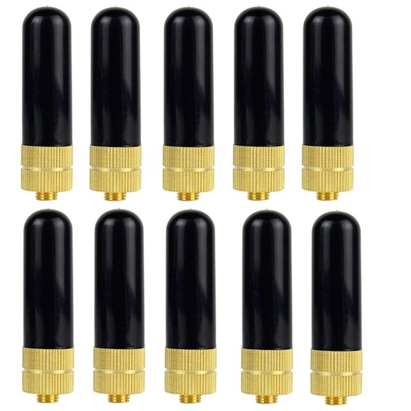 Retevis Walkie Talkies Antenna, 144/430MHz SMA-F Antenna, VSWR Less Than