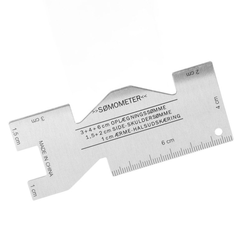 Metal Sewing Ruler Aluminium Alloy Light Flexible Portable Accurate Hand