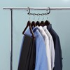 Relaxdays 20 x Space Saving Hangers, Hook Organiser for 5