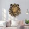 Veemoon Lightweight Lion Head Wall Decor Lion Head Wall Mount