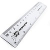 Ashton and Wright - 6 Inch / 15cm Transparent Rulers