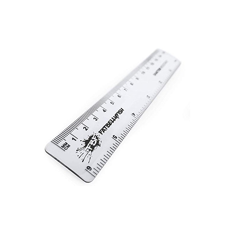 Ashton and Wright - 6 Inch / 15cm Transparent Rulers