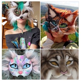 YCCOKJJ Therian Mask Eye Mesh Thin 12 Colours Fursuit Eye Net, 20 x 15 cm Waterproof Mesh Fabric Canvas DIY Net Sheets for Furry Cosplay Fursuits, Embroidery, Crochet Projects, Pack of 12