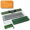 WallUp The Instant Outdoor Privacy Product, Versatile Privacy Tent, Works