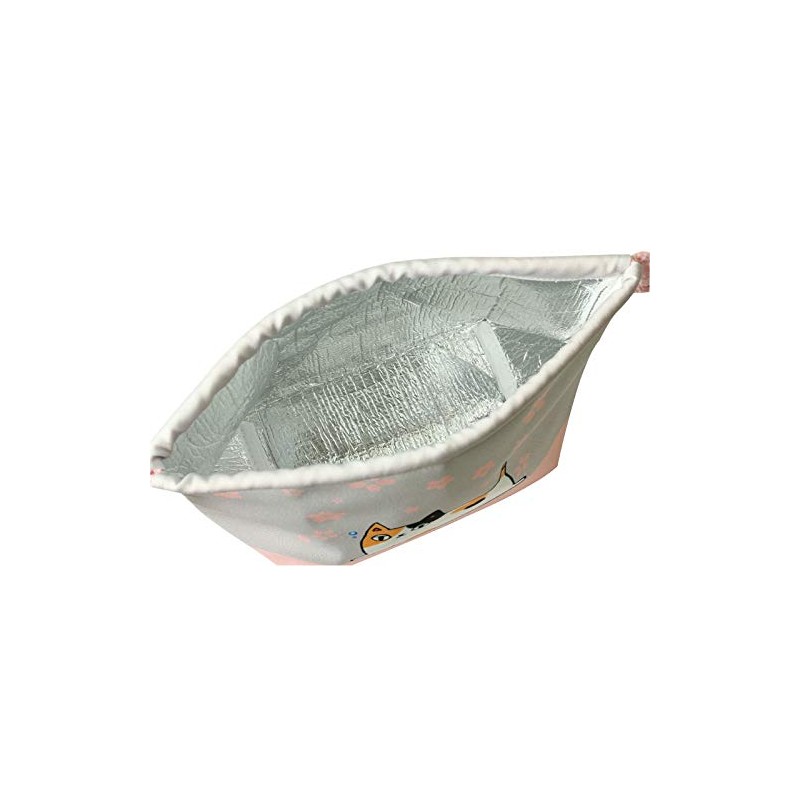 Nyanya Cat 3 Brothers Insulated Lunch Drawstring Bag mike 23046