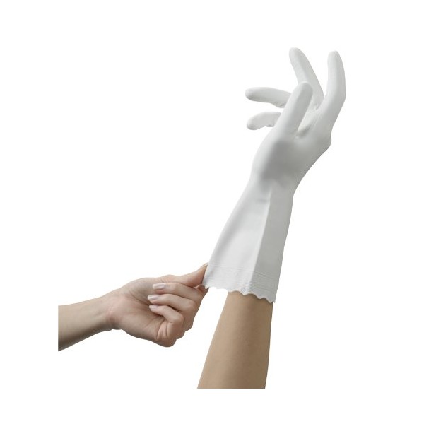 Mr. Clean Bliss Premium 1-Pair Latex-Free Gloves, Medium, White