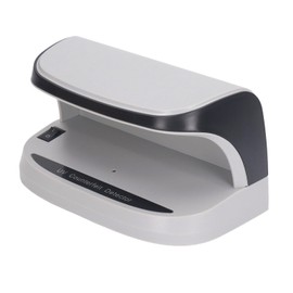 Detector de Billetes Falsos UV, Detector de Moneda Portátil DC5V 2A ABS que Ahorra Espacio para Facturas de Impuestos para Hoteles