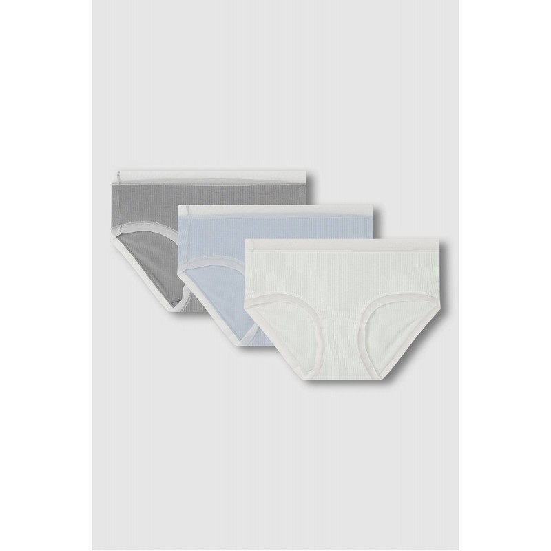 JAJU [JAJU/자주] Women's Modal Rib Hipster Panty 3-Pack_Mint