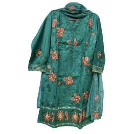 3pc Cotton Dress Women