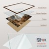 VCK 18x24 Brown Poster Frame 3 Pack, Solid Wood Picture