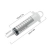 ABMRO 2 Pack 100ml Sterile Syringes for Labs, Garden Watering,