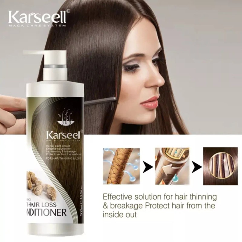 Karseell Anti Hair Loss Growth Repair Set Shampoo Conditioner Mask