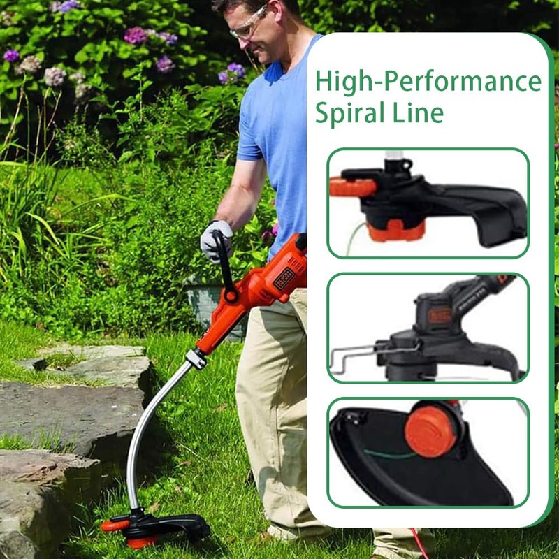 3PACK String Trimmer Line, Replacement Spool,Compatible with Black & Decker
