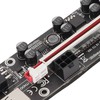 PCIE Riser 1x to 16x Adapter 10 Capacitor Riser Adapter