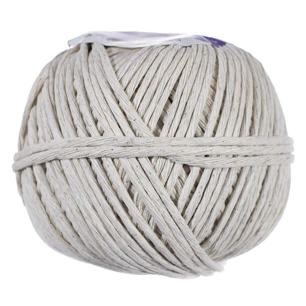 Polished Beef Cotton Twine - (3 MM x 270 Feet)