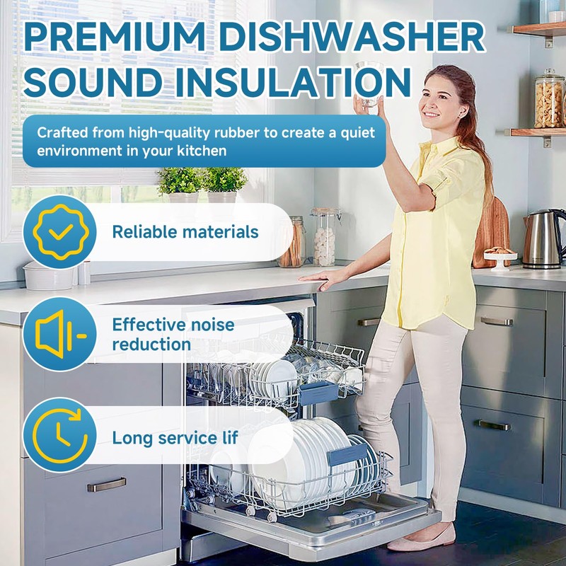 11050210 Dishwasher Sound Insulation Compatible with Bosch Thermador & Gaggenau