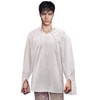 thecostumebase Exact Pirate Shirt Jack Sparrow Costume (M) White