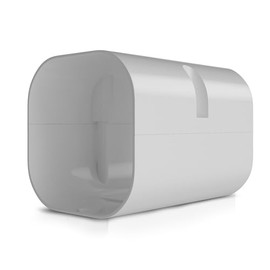 Coupler for Mini-Split Line Cover Kit for Ductless Mini-Split Air Conditioners, Heat Pumps & Inverters - DIY Installation, PVC Construction