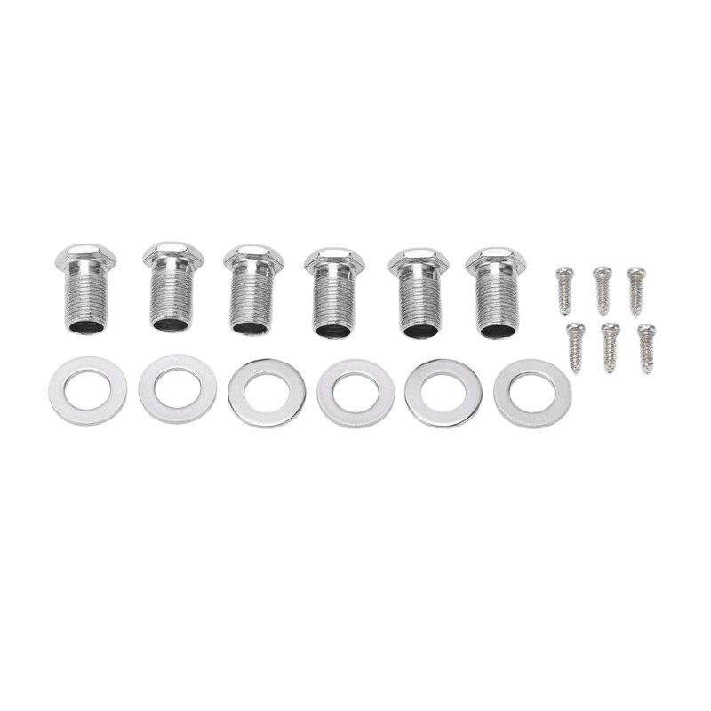 6 Set Tuning Pegs Electric Guitar Machine Heads Tuners Parts