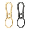 SMLBJUTE 2 Pcs Metal Keyring Chain Ring Holder Keys Organizer
