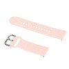 Correa de Reloj Inteligente Cuifati, Silicona Rosa, 20 mm, para