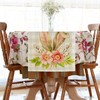 FairyPeach Easter table runner, Easter table runner, linen Easter table