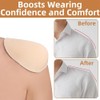 3 Pairs Shoulder Pads, 1.5cm Thickness Set-in Foam Pad,Clothing Sewing