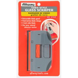 Allway Tools GRS 4" Euro Style Glass and Tile Scraper