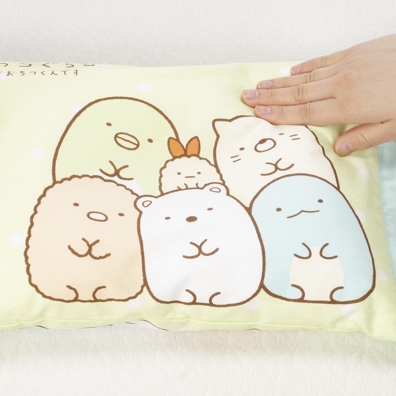MORIPiLO 4620402 Children's Pillow, Sumikko Gurashi, Approx. 15.7 x 11.8