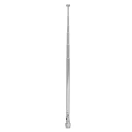 Telescopic Antenna, Alloy Steel SMA Male Connector, Six Sections, 40MHz-6G Frequency Range, for LimeSDR Radio Communication