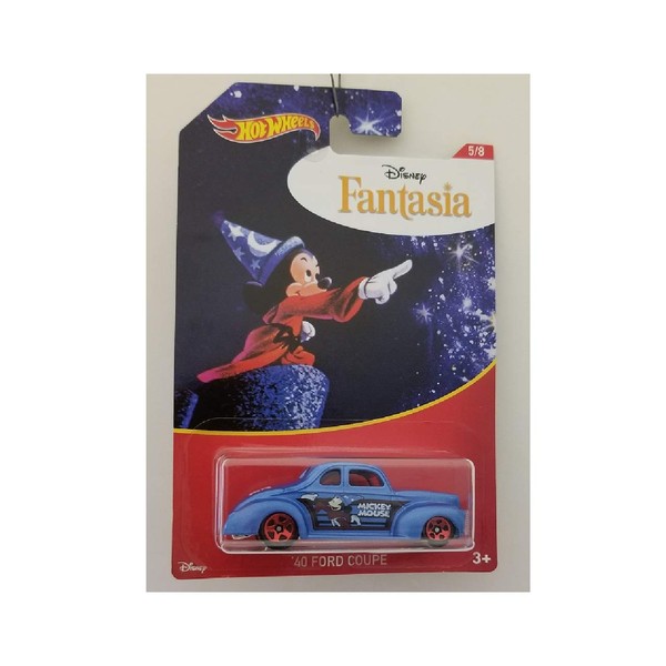 Hot Wheels Mickey Mouse 40 Ford Coupe Fantasia 2018 Series 5/8