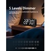 Vibrating Alarm Clock for Heavy Sleepers with Bed Shaker, Extra