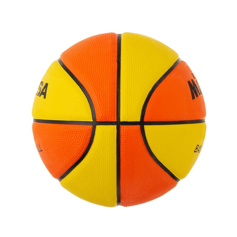 MIKASA B3JMR-YO Basketball No. 3 (Juniors and Kids) Rubber Yellow/Orange