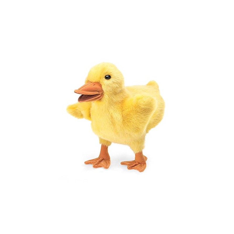 Folkmanis Duckling Hand Puppet, Yellow, 1 EA (2922)