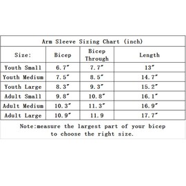 DOVICK Elbow Compression Arm Sleeve For Men & Women 2pcs/pack Youth & Adult 6 Sizes Baseball Football Basketball Sports, White, YM