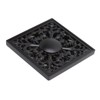 Floor Drain Quadrate Antique European Style Copper Stainless Steel Odor