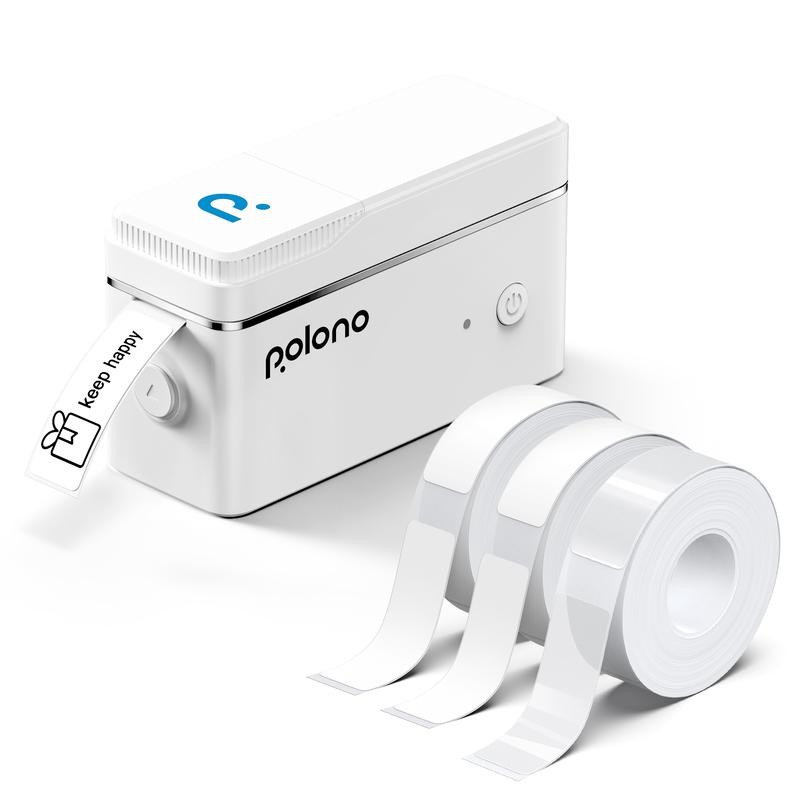 Portable Mini Sticker Printer, Polono P31S Wireless Mini Sticker Printer