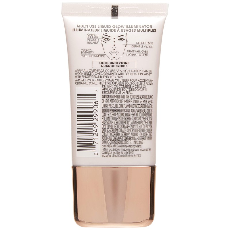 L’Oréal Paris True Match Liquid Glow Illuminator, Ice, 0.67 fl;