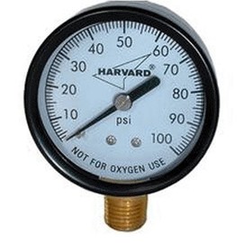 Eipg1002-4lnl Pressure Gauge 0-100# 2"X 1/4"Lm (Ipg1002-4l)