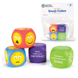 Learning Resources Soft Smiley Face Foam Cuboids (Set of 4)