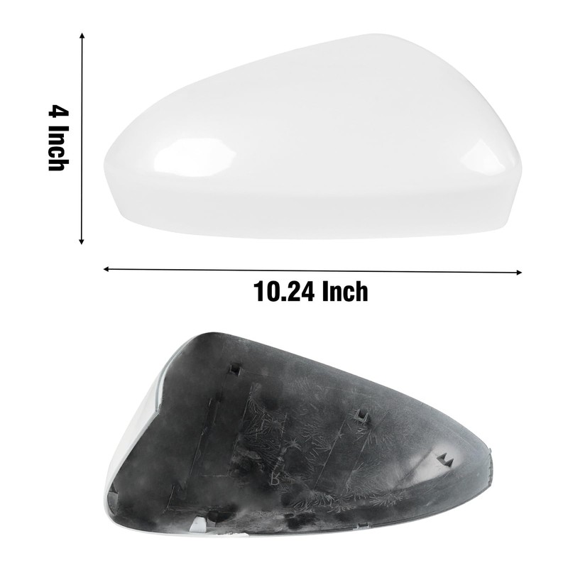 Adzfel Compatible with Ford Fusion Side Mirror Cover Cap 2013