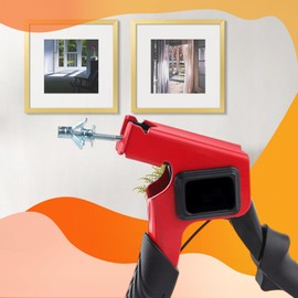 Mounting Pliers for Cavity Dowels Set, Plasterboard Dowel Set, Cavity Dowel Set, Cavity Dowels Metal, with 30 Pieces M4/M5/M6 Cavity Metal Dowels with Screws