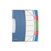 Esselte A4 Divider Book, Translucent, Integrated Index with 6 Compartments,