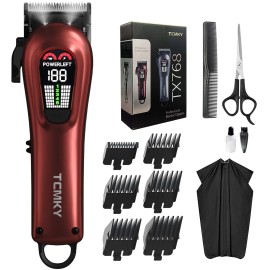 TCMKY Hair Clippers for Men Professional Clippers for Men Cordless&Corde