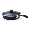 Cook N Home 10.5-Inch/3.5 Quart Nonstick Deep Saute Fry Pan/Jumbo